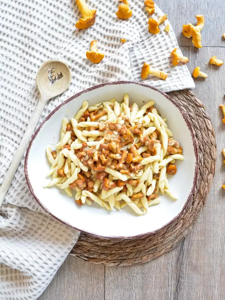 Eierschwammerl Pasta