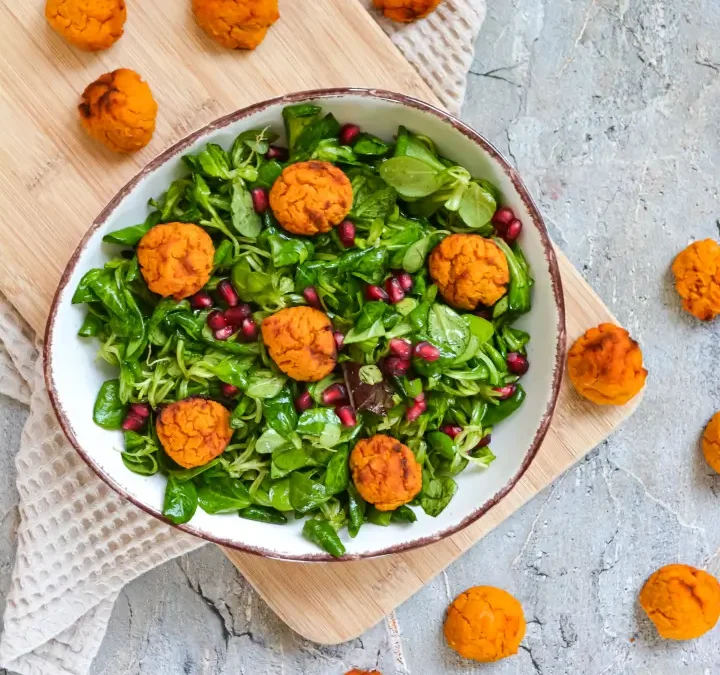 Kürbis Falafel