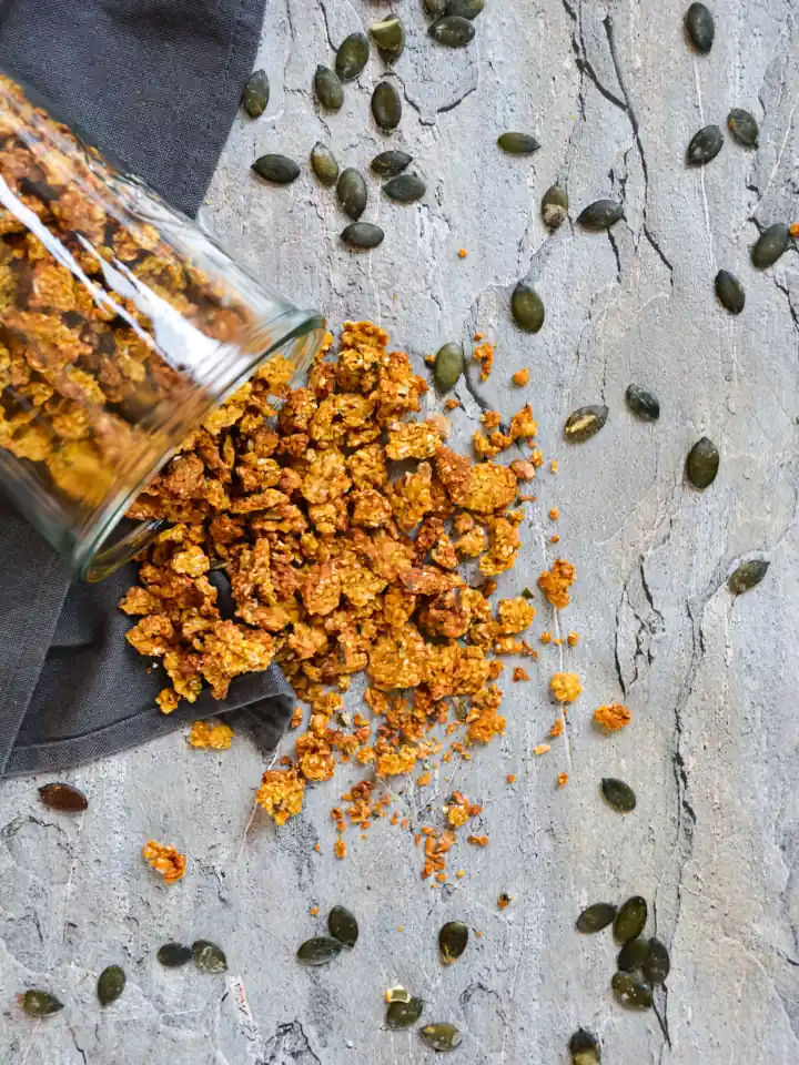 Kürbis Granola