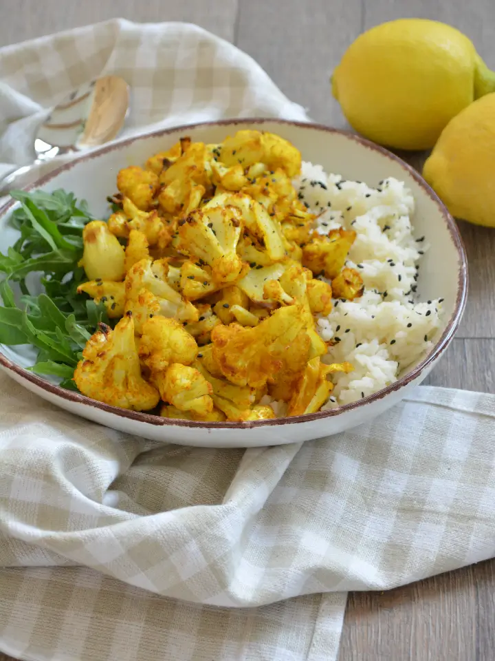 Ofenkarfiol mit Curry
