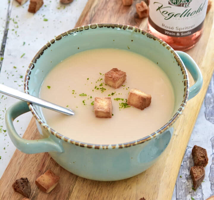 Schilcherrahmsuppe
