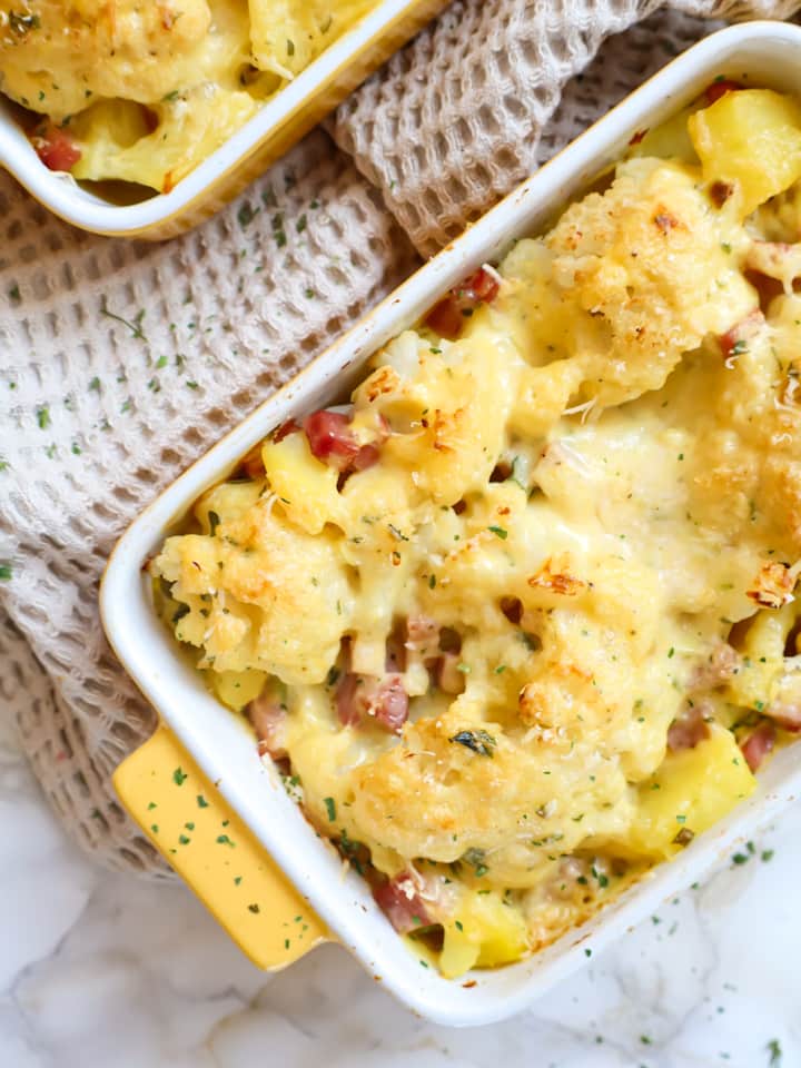 Blumenkohl-Hollandaise-Auflauf