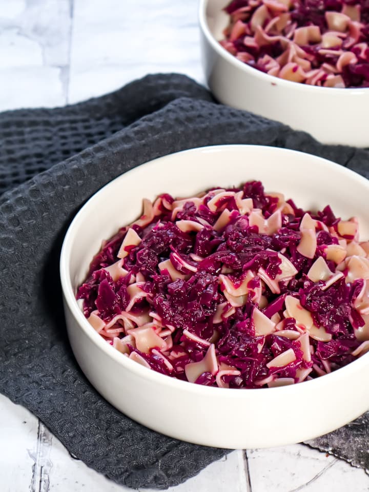 Rote Krautfleckerl
