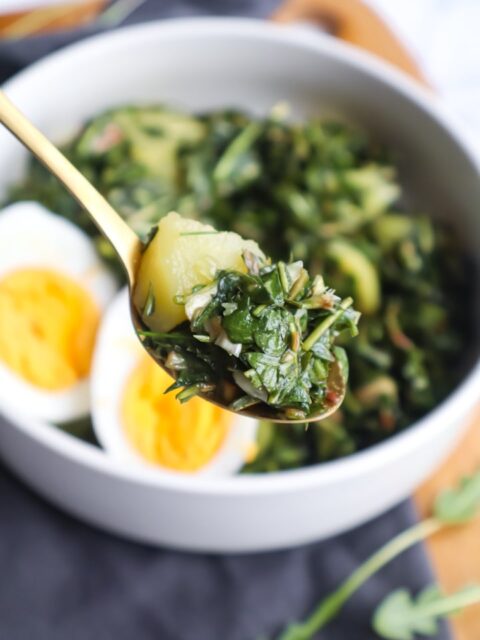 Steirischer Röhrlsalat ♥ Salat aus Löwenzahn!