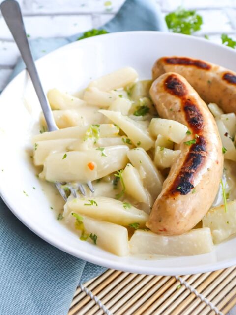 Cremige Kohlrabi-Sauce ♥ wie bei Oma!