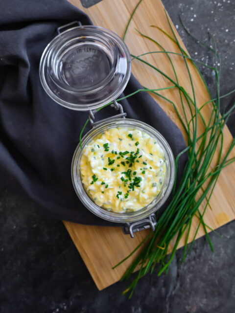 Hüttenkäse-Ei-Aufstrich ♥ einfach und super lecker!