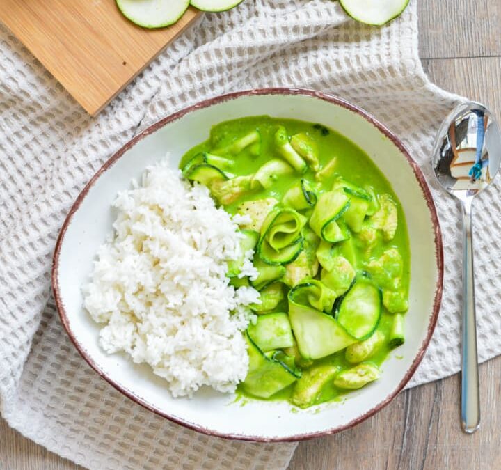 Zucchini-Hühnchen-Pfanne