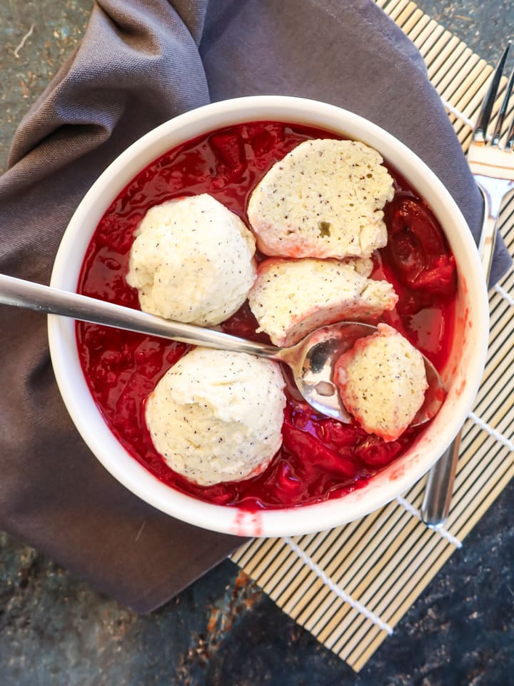 Mohn-Topfenknödel