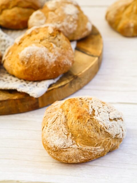 Schnelle Topfen-Vollkorn-Brötchen ♥ ohne Gehzeit