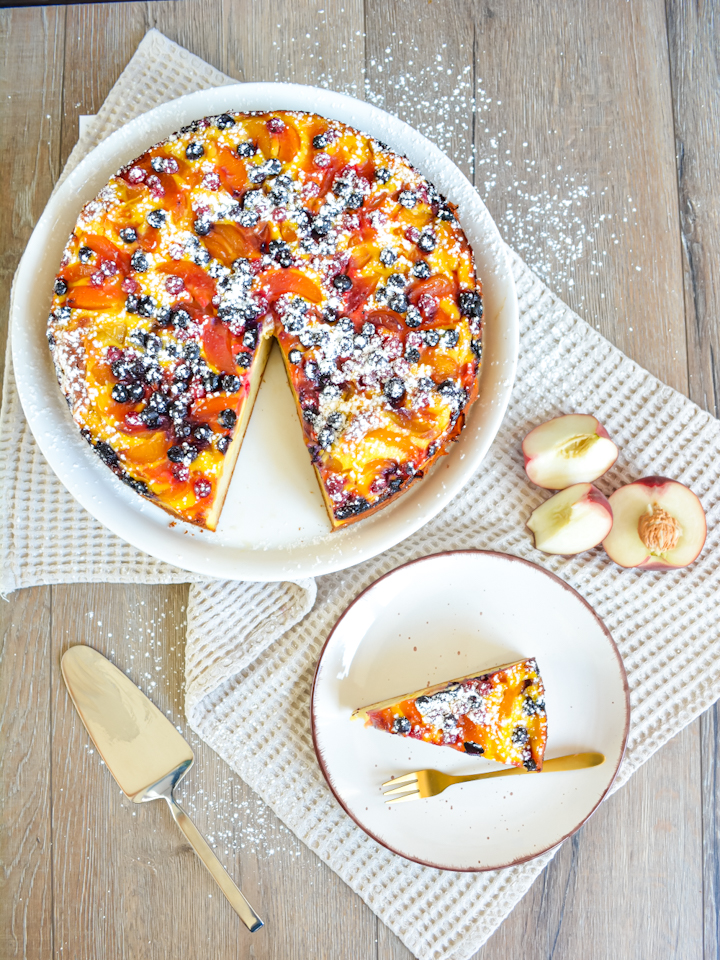 Obst Sauerrahm Kuchen