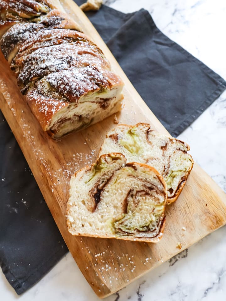 Schoko-Pistazien-Babka