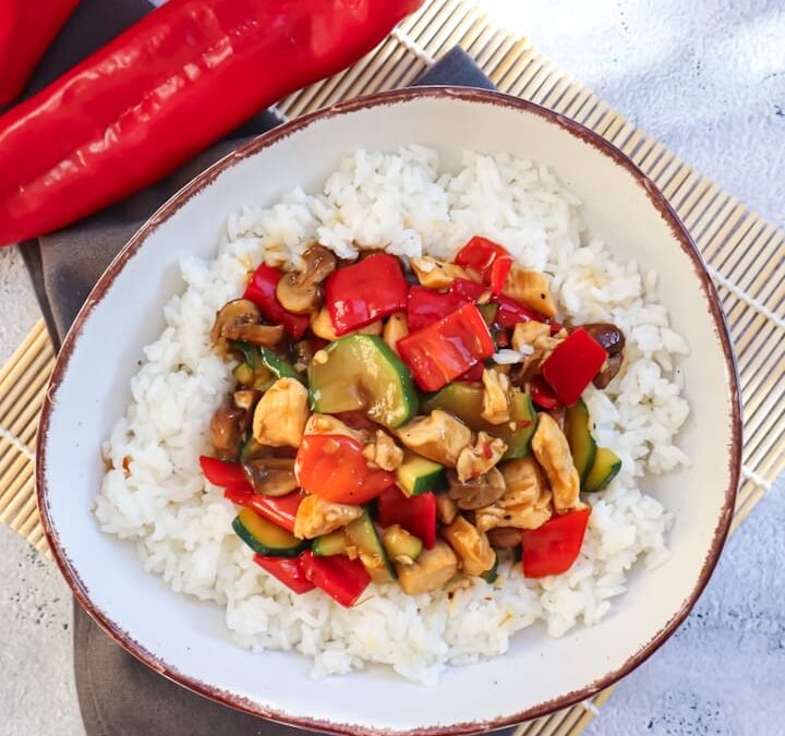 Chicken Teriyaki Pfanne