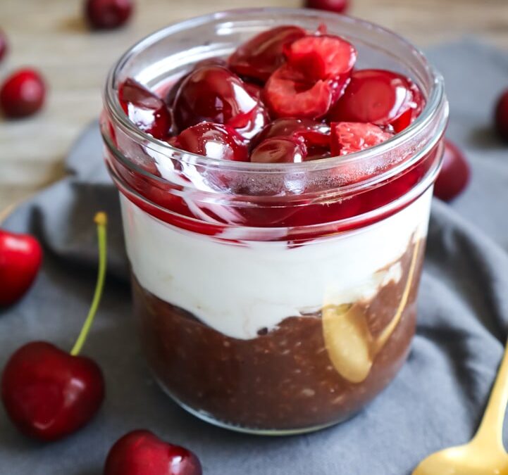 Schwarzwälder Kirsch Porridge