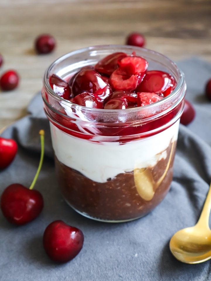 Schwarzwälder Kirsch Porridge