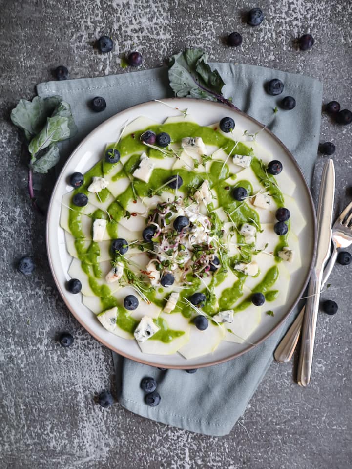 Kohlrabi Carpaccio