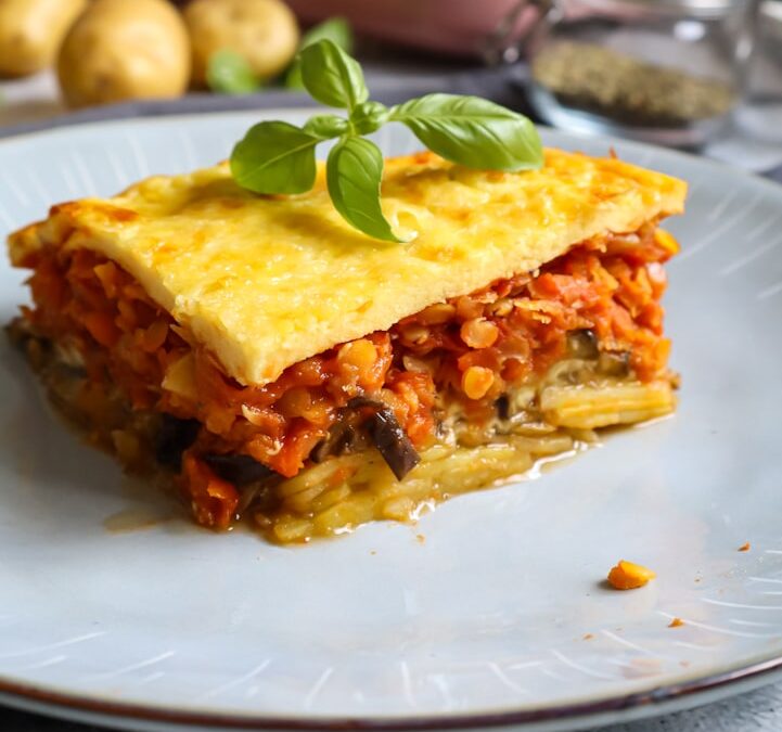 Griechisches Moussaka (vegetarisch)