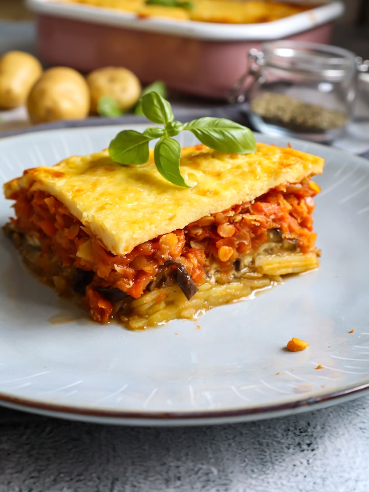 Griechisches Moussaka (vegetarisch)