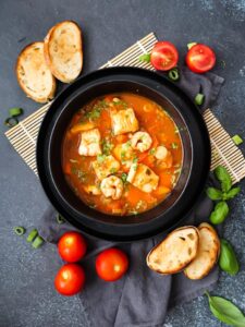 Französische Fischsuppe