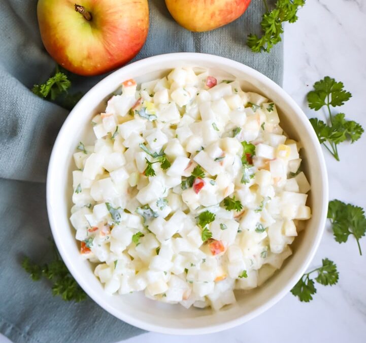 Kohlrabi Apfel Salat