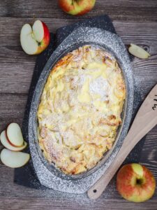 Süßer Auflauf mit Frittaten