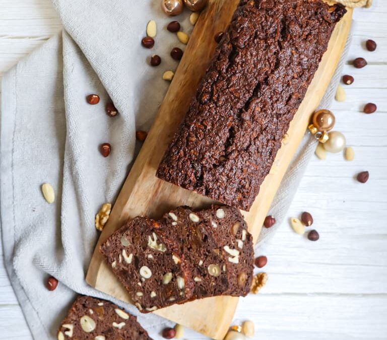 Schokoladiges Früchtebrot