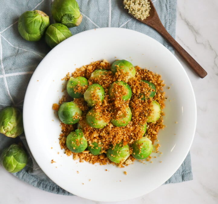 Rosenkohl mit Power-Brösel