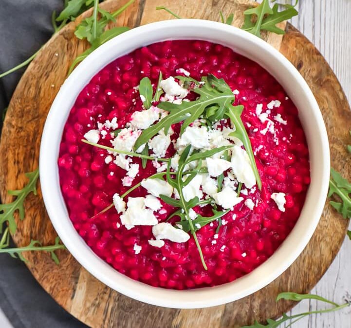 Rote Bete Fregola Sarda