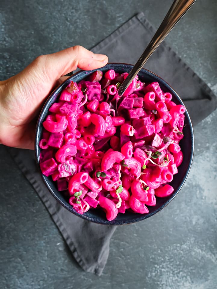 Rote Bete Nudelsalat