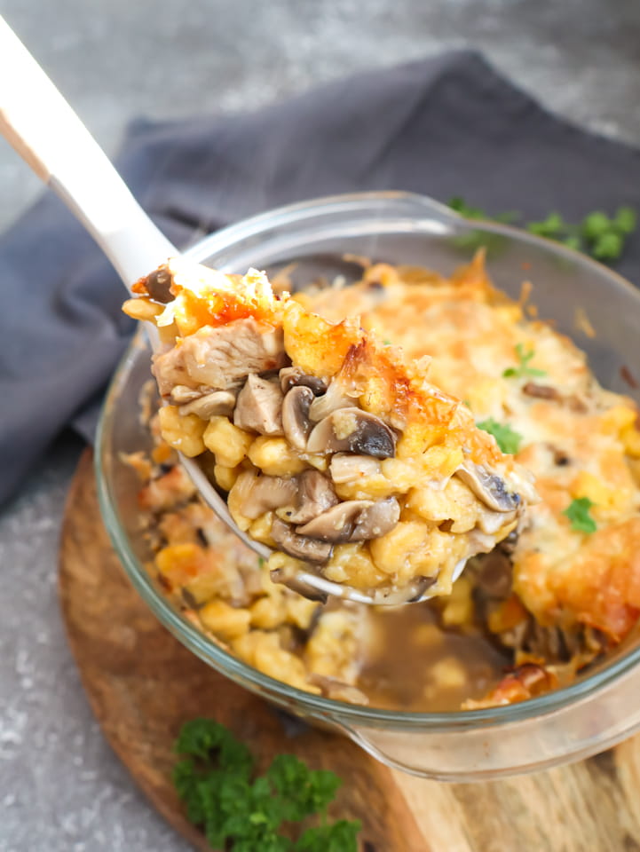 Gesundes Frühstück mit Apfel ohne Zucker