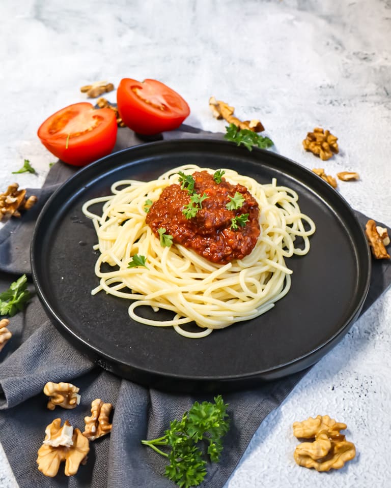 Anschnitt von Käsekuchen