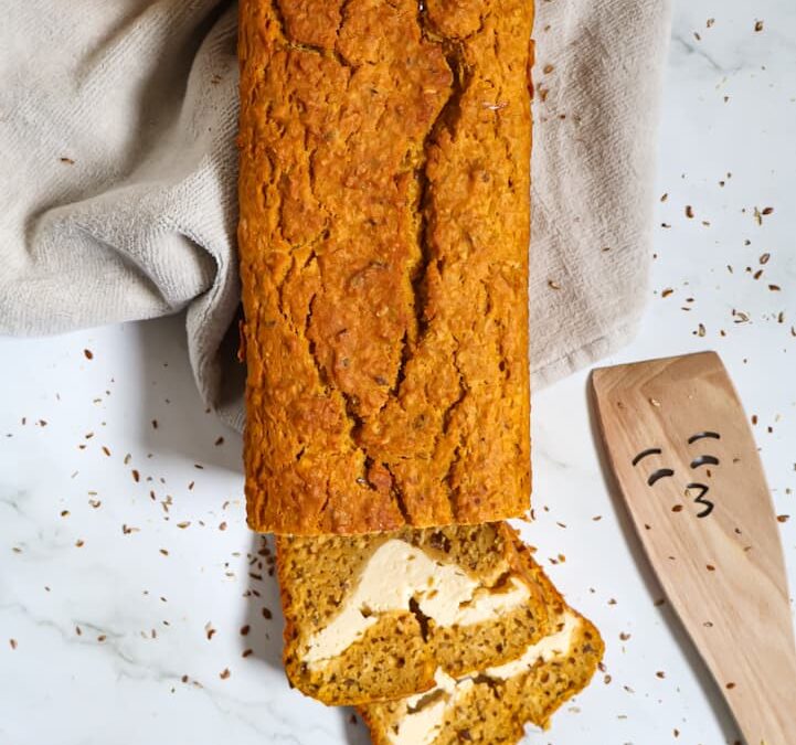 Kürbiskuchen mit Cheesecake-Kern