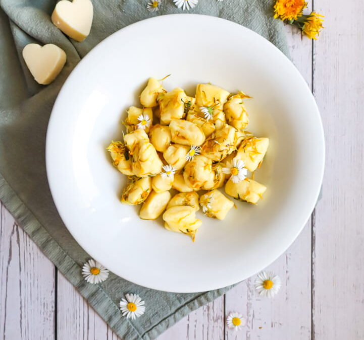 Ricotta Gnocchi in Löwenzahn-Buttter