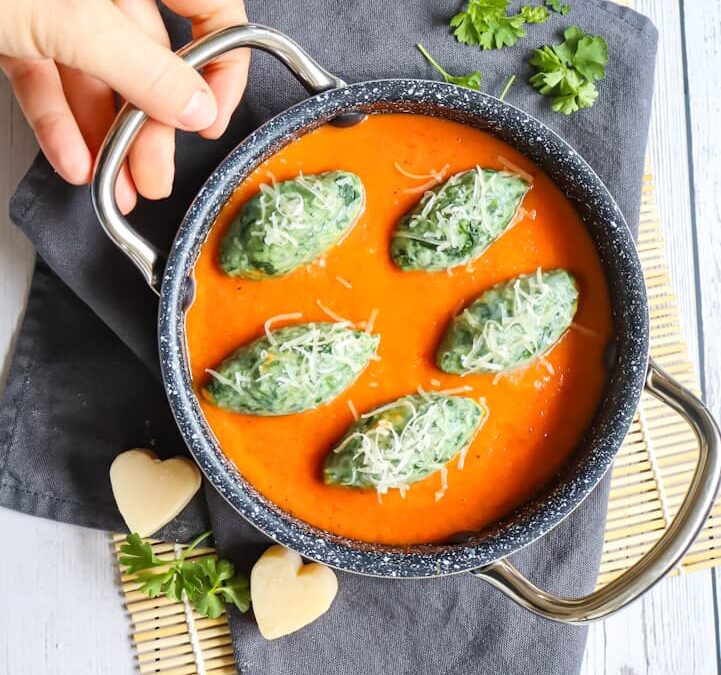 Spinat-Bärlauch Nockerl (Malfatti)