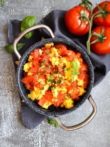 Rührei mit Tomaten