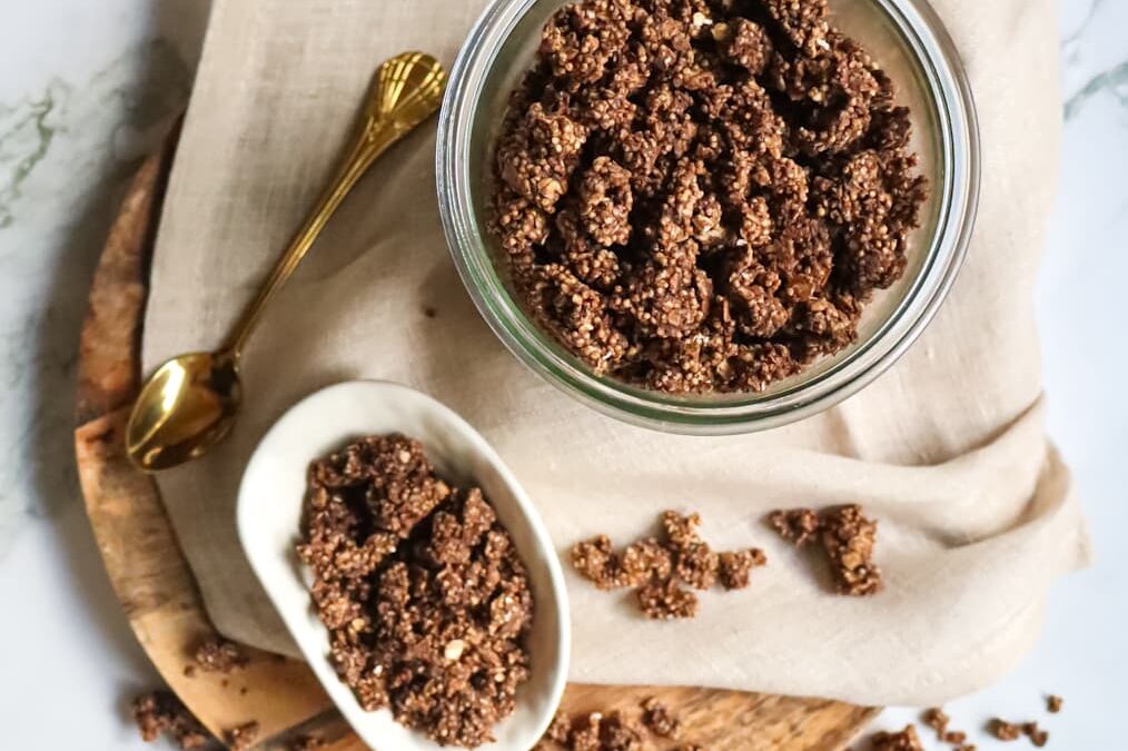 Veganes Protein Granola mit Amaranth