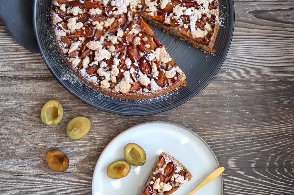 Zwetschgenkuchen mit Streusel